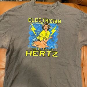 Funny electrician shirt
